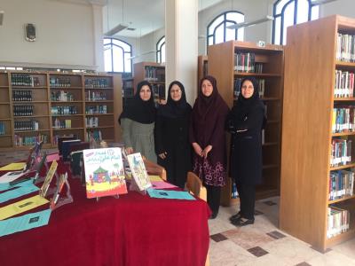 دیدار دوستانه با مسئولان کتابخانه درمشهد کتابخانه امام خمینی